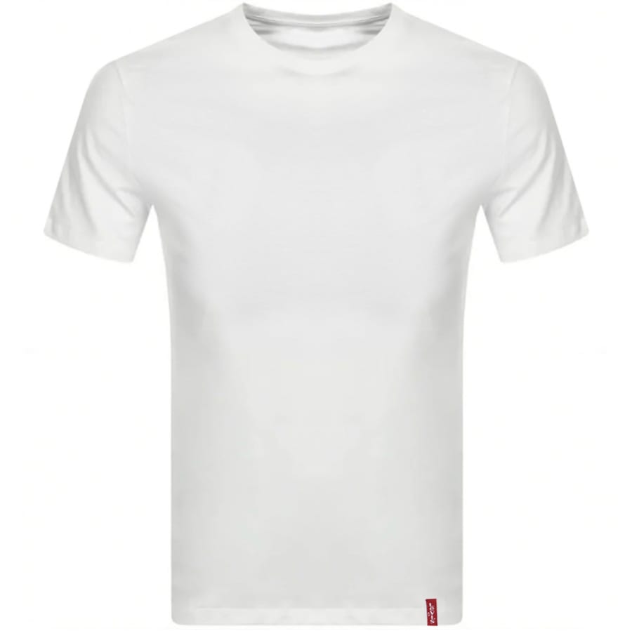 Alternative Image for ProductLevis Original Two Pack Crew Neck T Shirt White2